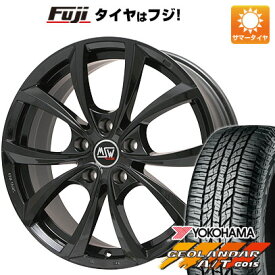 【新品国産5穴114.3車】 夏タイヤ ホイール4本セット 225/65R17 ヨコハマ ジオランダー A/T G015 OWL/RBL MSW by OZ Racing MSW 27(グロスブラック) 17インチ(送料無料)