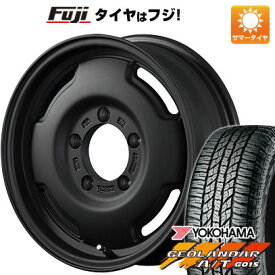 【新品】ジムニーシエラ 夏タイヤ ホイール4本セット 215/75R15 ヨコハマ ジオランダー A/T G015 OWL/RBL アピオ ワイルドボア SR 15インチ(送料無料)