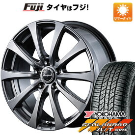 【新品国産5穴114.3車】 夏タイヤ ホイール4本セット 225/60R18 ヨコハマ ジオランダー A/T G015 RBL MID ユーロスピード G10(NEW) 18インチ(送料無料)