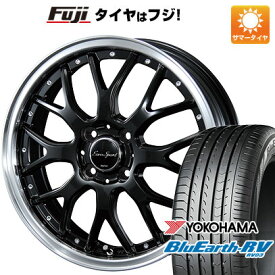 【パンク保証付き】【新品国産車用5穴114.3】 夏タイヤ ホイール4本セット 215/50R17 ヨコハマ ブルーアース RV-03 ブレスト ユーロスポーツ タイプ815 17インチ(送料無料)