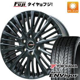 【新品国産車用5穴114.3】 夏タイヤ ホイール4本セット 245/40R19 ヨコハマ エイビッド エンビガーS321 プレミックス MER-X(マットブラック) 19インチ(送料無料)