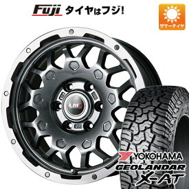 【新品国産6穴139.7車】 夏タイヤ ホイール4本セット 275/70R17 ヨコハマ ジオランダー X-AT G016 レアマイスター LMG MS-9W ガンメタリムポリッシュ 17インチ(送料無料)