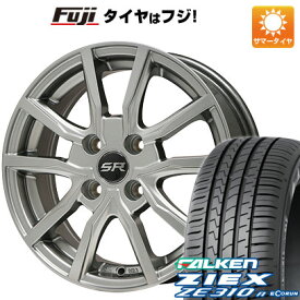 【新品国産5穴100車】 夏タイヤ ホイール4本セット 195/65R15 ファルケン ジークス ZE310R エコラン（限定） ブランドル N52 15インチ(送料無料)