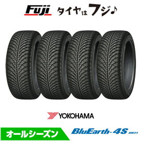 【パンク保証付き】【タイヤ交換可能】【4本セット 送料無料】 YOKOHAMA ヨコハマ ブルーアース 4S AW21 オールシーズン 225/60R18 104V XL オールシーズンタイヤ 単品