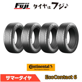 【4本セット 送料無料】 CONTINENTAL コンチネンタル コンチ エココンタクト6 SSR(ランフラット) ★ BMW承認 225/45R19 96W XL 夏タイヤ サマータイヤ 単品
