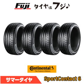【タイヤ交換可能】【4本セット 送料無料】 CONTINENTAL コンチネンタル コンチ スポーツコンタクト6 MO ベンツ承認 255/40R20 101Y XL 夏タイヤ サマータイヤ 単品