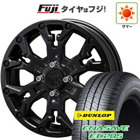 【新品 軽自動車】N-BOX タント スペーシア 夏タイヤ ホイール4本セット 165/55R15 ダンロップ エナセーブ EC205 クリムソン マーテルギア(MG) ゴーレム Jr 4.5J 15インチ(送料無料)