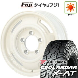 【新品】ジムニーシエラ/ジムニーノマド 夏タイヤ ホイール4本セット 225/70R16 ヨコハマ ジオランダー X-AT G016 WL アピオ ワイルドボア SR+ 6J 16インチ(送料無料)