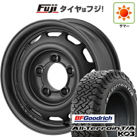【新品】ジムニーシエラ/ジムニーノマド 夏タイヤ ホイール4本セット 215/75R15 BFグッドリッチ オールテレーンT/A KO3 RWL アピオ ワイルドボア ベンチュラ 6J 15インチ(送料無料)