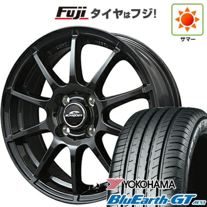 楽天市場】【新品国産車用4穴100】 夏タイヤ ホイール4本セット 185 