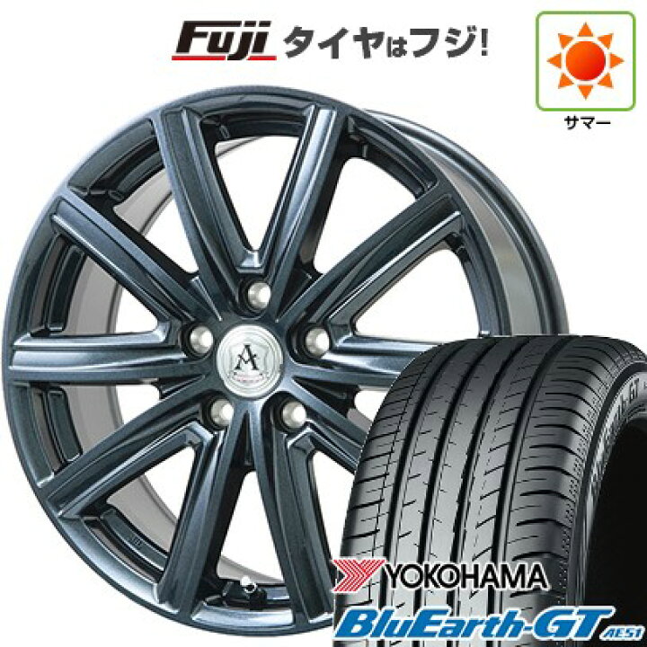 楽天市場】【新品国産車用5穴114.3】 夏タイヤ ホイール4本セット 215 