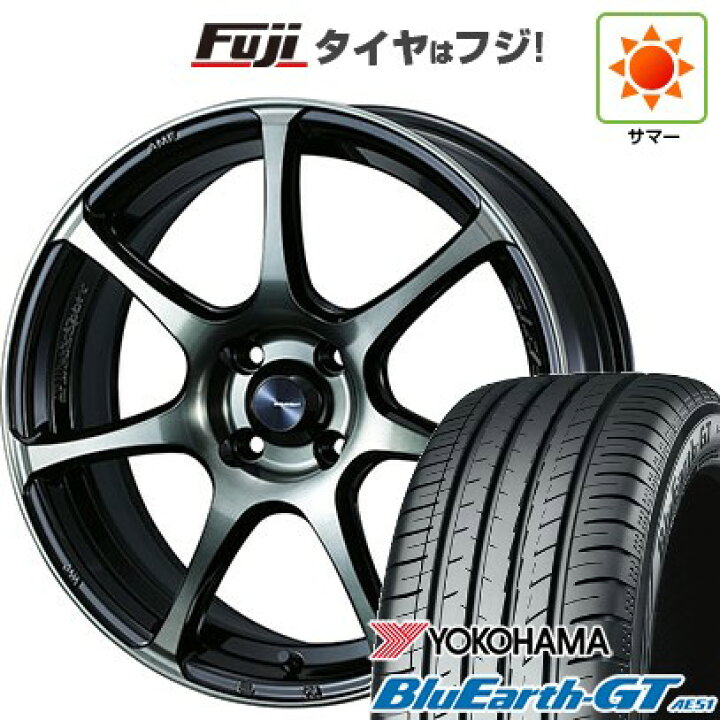 楽天市場】【新品国産車用4穴100】 夏タイヤ ホイール4本セット 195 