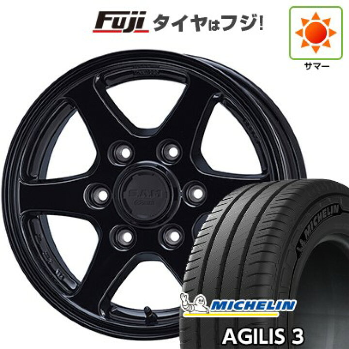 楽天市場】【新品】ハイエース200系 夏タイヤ ホイール4本セット 195 