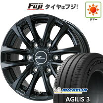 楽天市場】195/80r15 michelin agilis ホイールセット ハイエースの通販