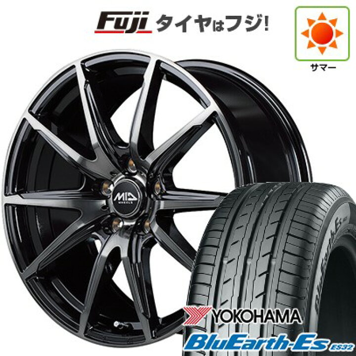 楽天市場】【新品国産車用5穴114.3】 夏タイヤ ホイール4本セット 215 