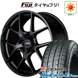 【新品国産車用5穴114.3】 夏タイヤ ホイール4本セット 215/55R17 ヨコハマ ブルーアース ES32 MID WHEELS MID EXCLUSIVE 025F 7J 17インチ(送料無料)