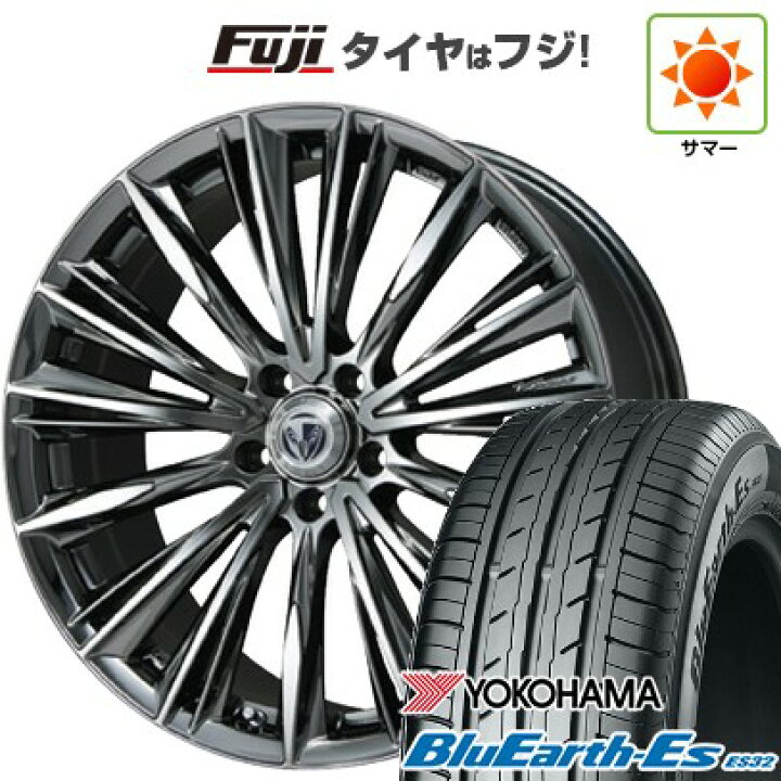 楽天市場】【新品国産車用5穴114.3】 夏タイヤ ホイール4本セット 225 