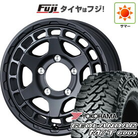 【新品】ジムニーシエラ/ジムニーノマド 夏タイヤ ホイール4本セット 225/70R16 ヨコハマ ジオランダー M/T G003 WEDS ウェッズアドベンチャー マッドヴァンス X タイプS 16インチ(送料無料) サマータイヤ