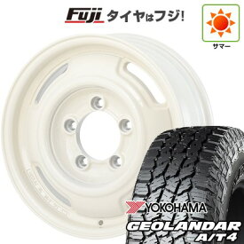 【新品】ジムニーシエラ/ジムニーノマド 夏タイヤ ホイール4本セット 215/75R15 ヨコハマ ジオランダー A/T4 G018 RBL アピオ ワイルドボア SR+ 15インチ(送料無料) サマータイヤ