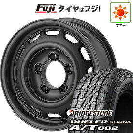 【新品】ジムニーシエラ/ジムニーノマド 夏タイヤ ホイール4本セット 215/70R16 ブリヂストン デューラー A/T002 OWL/RBL アピオ ワイルドボア ベンチュラ 6J 16インチ(送料無料)