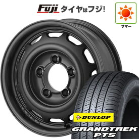 【新品】ジムニーシエラ/ジムニーノマド 夏タイヤ ホイール4本セット 215/70R16 ダンロップ グラントレック PT5 アピオ ワイルドボア ベンチュラ 6J 16インチ(送料無料)