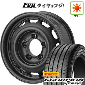 【新品】ジムニーシエラ/ジムニーノマド 夏タイヤ ホイール4本セット 215/70R16 ピレリ スコーピオン ヴェルデ アピオ ワイルドボア ベンチュラ 6J 16インチ(送料無料)
