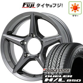 【新品】ジムニー 夏タイヤ ホイール4本セット 175/80R16 ブリヂストン デューラー H/L850 アピオ ワイルドボア X2 5.5J 16インチ(送料無料)
