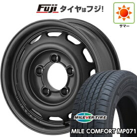 【新品】ジムニーシエラ/ジムニーノマド 夏タイヤ ホイール4本セット 215/65R16 ミレバー ミレコンフォート MP071(限定) アピオ ワイルドボア ベンチュラ 6J 16インチ(送料無料)