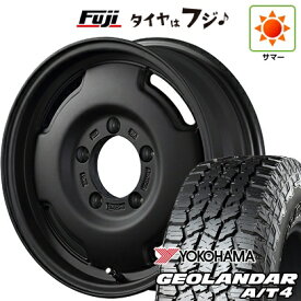 【新品】ジムニーシエラ/ジムニーノマド 夏タイヤ ホイール4本セット 215/70R16 ヨコハマ ジオランダー A/T4 G018 RBL アピオ ワイルドボア SR 6J 16インチ(送料無料)