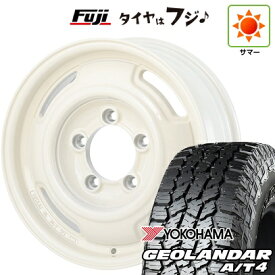 【新品】ジムニーシエラ/ジムニーノマド 夏タイヤ ホイール4本セット 215/65R16 ヨコハマ ジオランダー A/T4 G018 RBL アピオ ワイルドボア SR+ 6J 16インチ(送料無料)