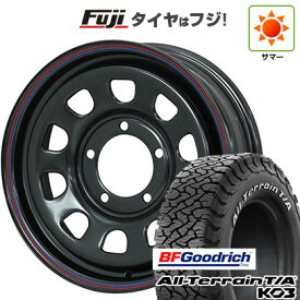 【新品】ジムニー 夏タイヤ ホイール4本セット 175/80R16 BFグッドリッチ オールテレーンT/A KO3 RWL モリタ デイトナズ ブラック 16インチ(送料無料) サマータイヤ