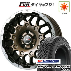 【新品国産車用5穴114.3】 夏タイヤ ホイール4本セット 235/70R16 BFグッドリッチ オールテレーンT/A KO3 RWL レアマイスター LMG MS-9W ブロンズリムポリッシュ 6.5J 16インチ(送料無料)