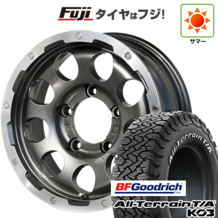 楽天市場】【新品】ジムニー 夏タイヤ ホイール4本セット 175/80R16 BF 