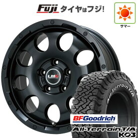 【新品国産車用5穴114.3】 夏タイヤ ホイール4本セット 235/70R16 BFグッドリッチ オールテレーンT/A KO3 RWL レアマイスター LMG CS-9 マットブラック 16インチ(送料無料)