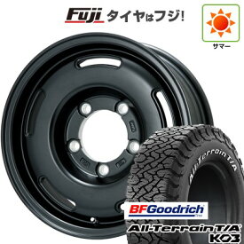 【新品】ジムニーシエラ/ジムニーノマド 夏タイヤ ホイール4本セット 215/70R16 BFグッドリッチ オールテレーンT/A KO3 RWL プレミックス プディン(マットブラック) 16インチ(送料無料) サマータイヤ