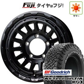 【新品】ジムニーシエラ/ジムニーノマド 夏タイヤ ホイール4本セット 225/70R16 BFグッドリッチ オールテレーンT/A KO3 RWL ホットスタッフ バークレイハードロック リザード 16インチ(送料無料) サマータイヤ