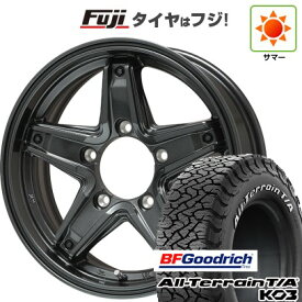 【新品】ジムニー 夏タイヤ ホイール4本セット 175/80R16 BFグッドリッチ オールテレーンT/A KO3 RWL レアマイスター LMG エトナ(ディープグレー) 16インチ(送料無料) サマータイヤ