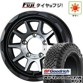 【新品】ジムニーシエラ/ジムニーノマド 夏タイヤ ホイール4本セット 225/70R16 BFグッドリッチ オールテレーンT/A KO3 RWL WEDS ウェッズアドベンチャー マッドヴァンス 06 16インチ(送料無料) サマータイヤ