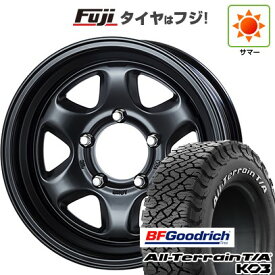 【新品】ジムニーシエラ/ジムニーノマド 夏タイヤ ホイール4本セット 225/70R16 BFグッドリッチ オールテレーンT/A KO3 RWL トライスター BRUT BR-44 16インチ(送料無料) サマータイヤ