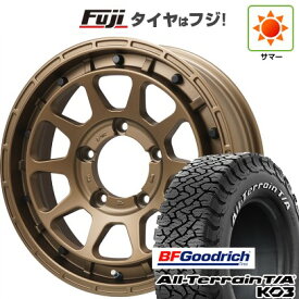 【新品】ジムニー 夏タイヤ ホイール4本セット 175/80R16 BFグッドリッチ オールテレーンT/A KO3 RWL レアマイスター LMG DIEZ ブロンズ 16インチ(送料無料) サマータイヤ
