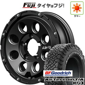 【新品】ジムニー 夏タイヤ ホイール4本セット 175/80R16 BFグッドリッチ オールテレーンT/A KO3 RWL フォーバイフォーエンジニア エアージー マッシヴ 16インチ(送料無料) サマータイヤ