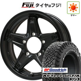 【新品】ジムニー 夏タイヤ ホイール4本セット 175/80R16 BFグッドリッチ オールテレーンT/A KO3 RWL レアマイスター LMG エトナ(マットブラック) 16インチ(送料無料)
