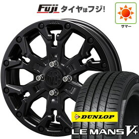 【新品 軽自動車】N-BOX タント スペーシア 夏タイヤ ホイール4本セット 155/65R14 ダンロップ ルマン V+(ファイブプラス) クリムソン マーテルギア(MG) ゴーレム Jr 4.5J 14インチ(送料無料)