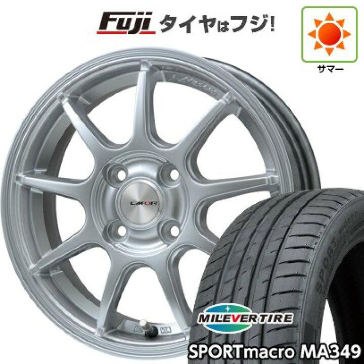 楽天市場】【新品国産車用4穴100】 夏タイヤ ホイール4本セット 195 