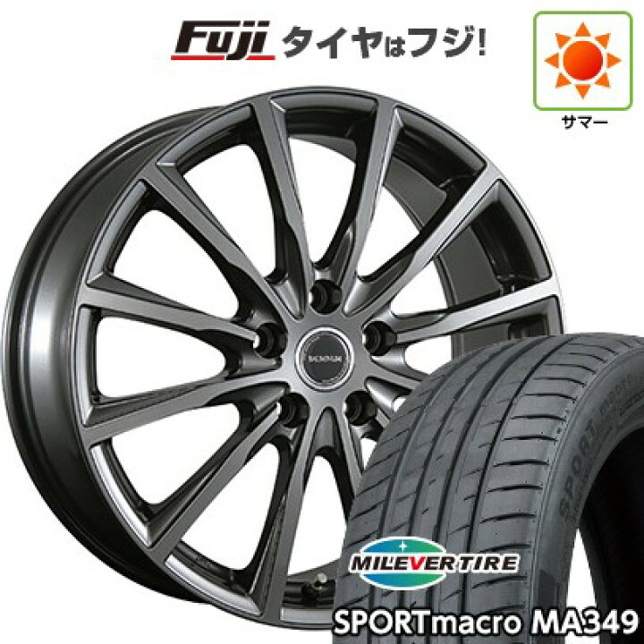 楽天市場】【新品国産5穴100車】 夏タイヤ ホイール4本セット 205  