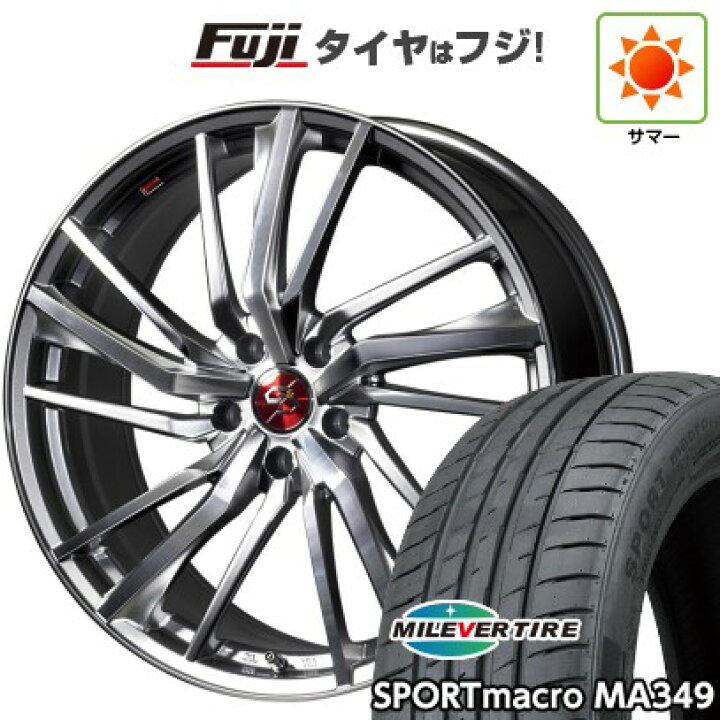 楽天市場】【新品国産5穴100車】 夏タイヤ ホイール4本セット 215  