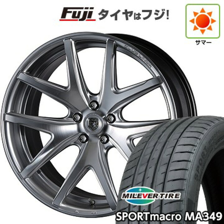 楽天市場】【新品国産5穴114.3車】 夏タイヤ ホイール4本セット 