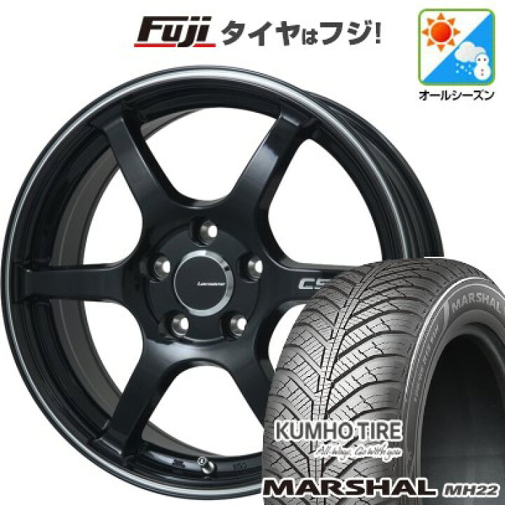 楽天市場】【新品国産車用5穴100】 オールシーズンタイヤ ホイール4本 