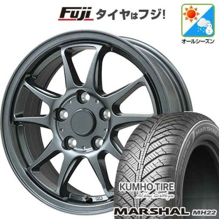 楽天市場】【新品国産5穴114.3車】 オールシーズンタイヤ ホイール4本 