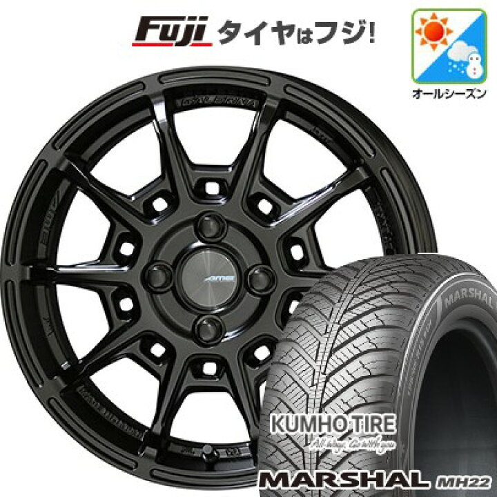 楽天市場】【新品】オーラ オールシーズンタイヤ ホイール4本セット 